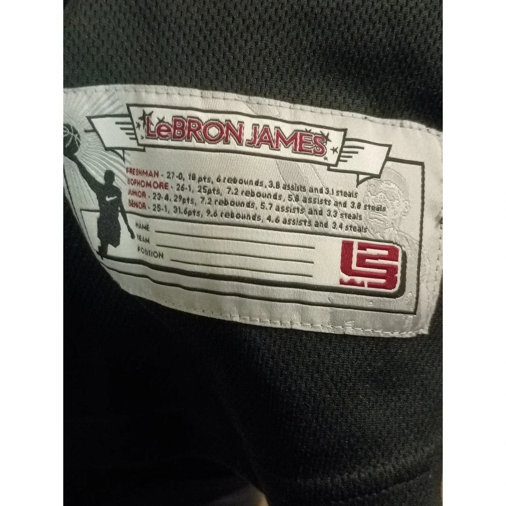 Nike LeBron James 23 SVSM High School Basketball Jersey Youth Small